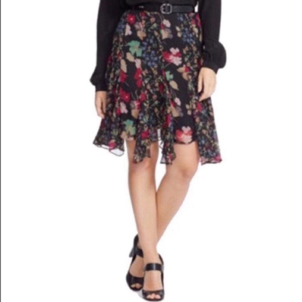 🌺LAUREN RALPH LAUREN🌺FLORAL HANDKERCHIEF SKIRT